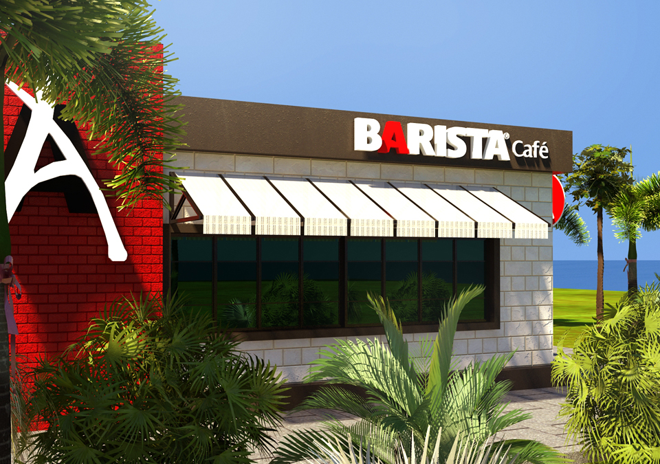 Barista coffee shop