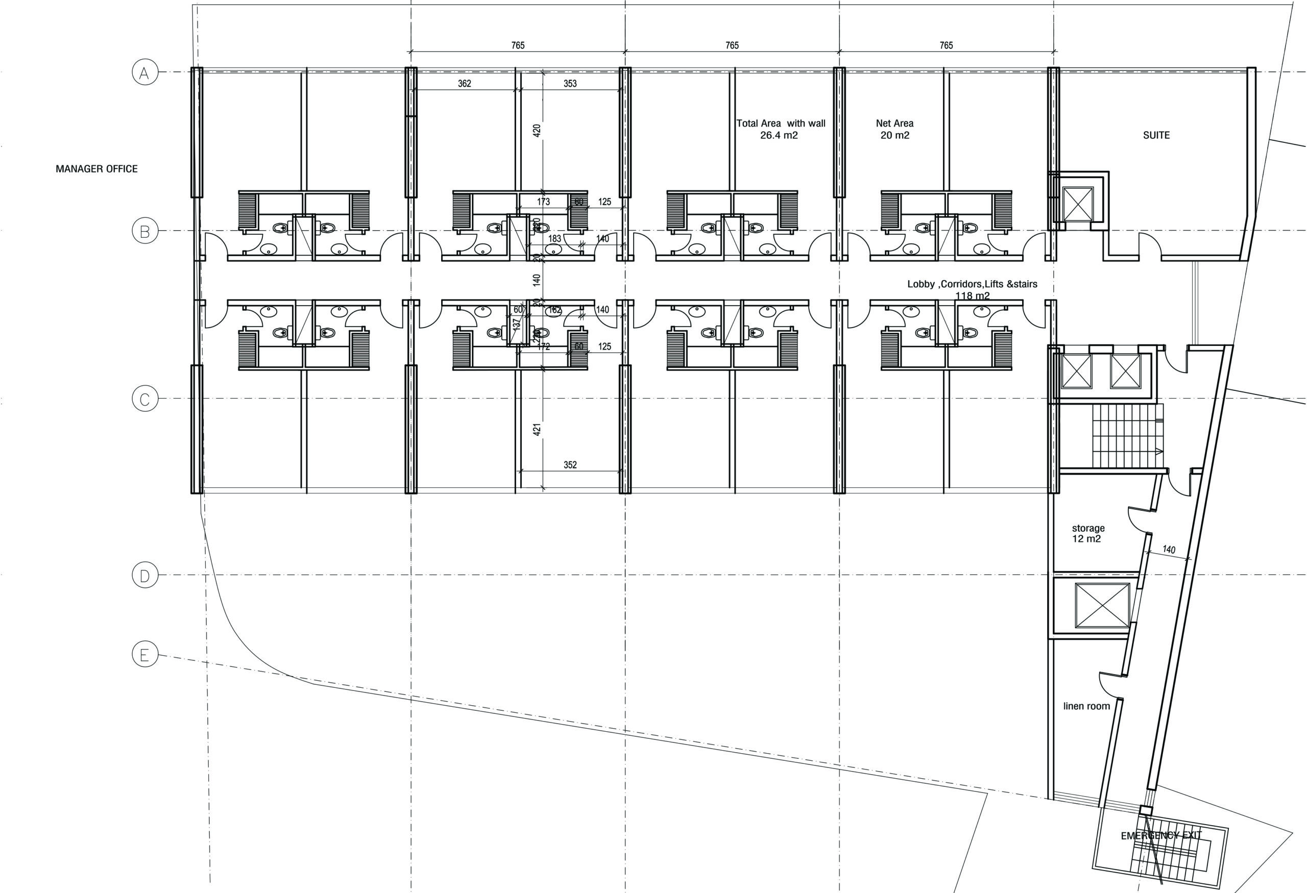 Budget hotel project