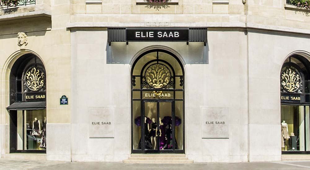 Elie Saab boutique