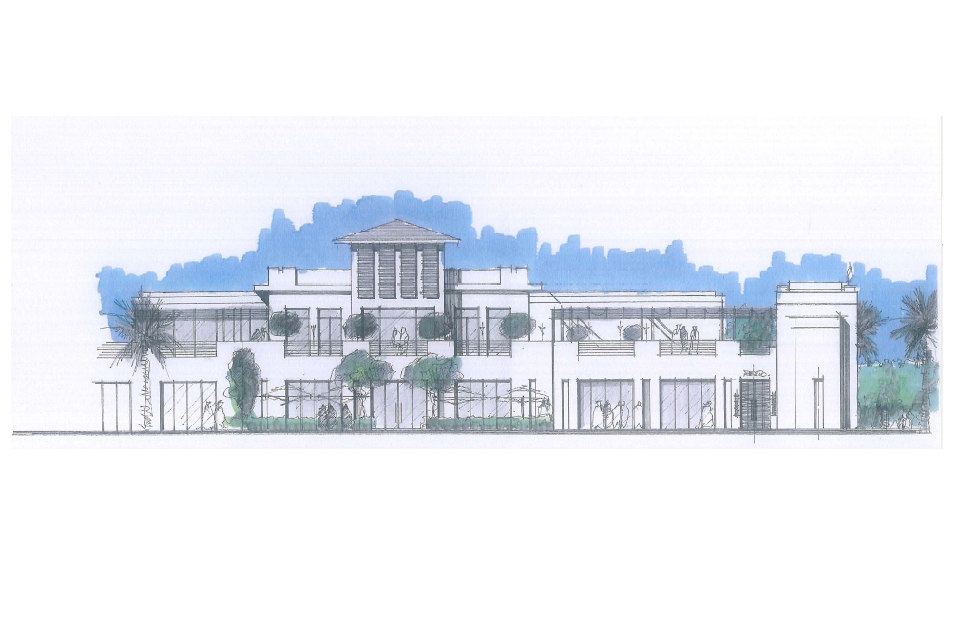High-end Italian restaurant and coffee shop