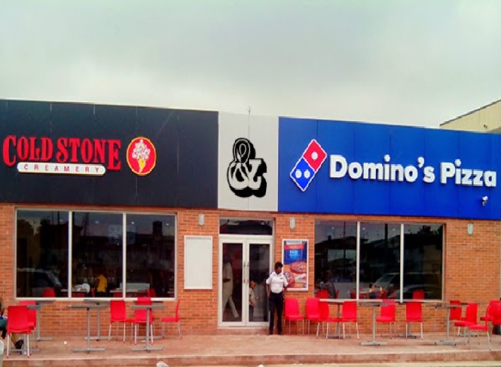 Ice cream, pizza and burger joints