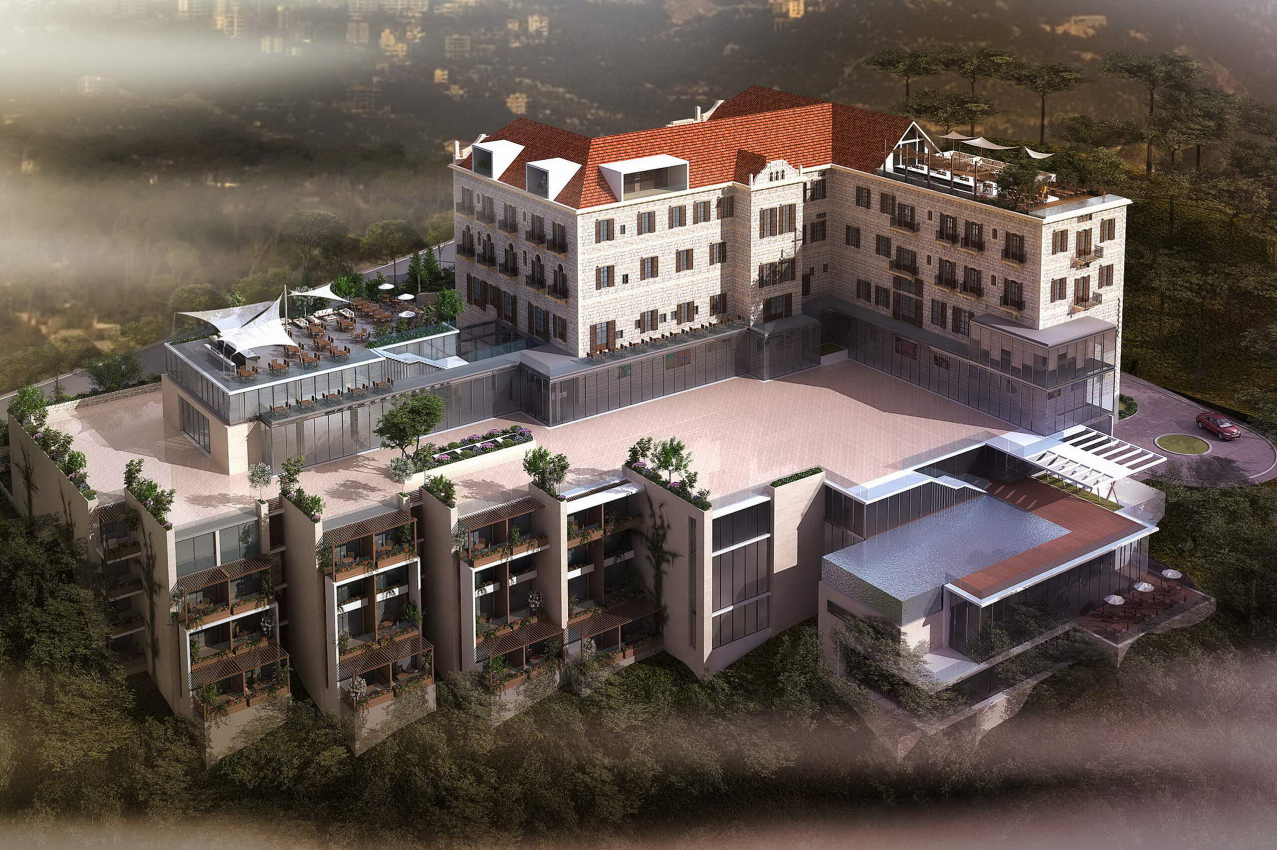 Mountain resort