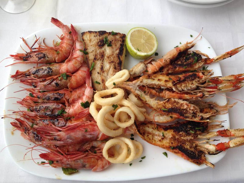 Mediterranean and fish restaurant